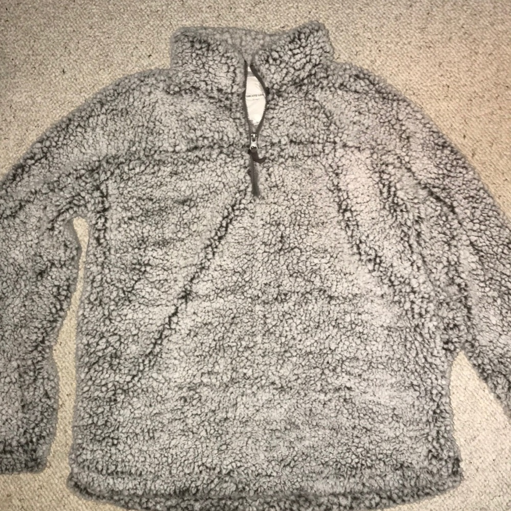 Hem & Thread plush sweatshirt